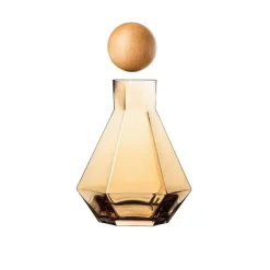 Set aus Wasserkocher und Saftkrug aus Kristallglas – elegantes, klares Trinkgeschirr