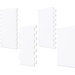 Sägezahn-Kuchenschaber-Set, unverzichtbare Werkzeuge für glattes, professionelles Gebäck