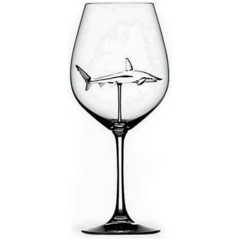 Shark Sea Weingläser – Integriertes Design