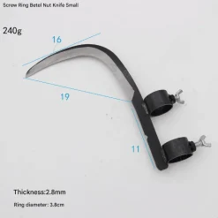 Sichelkopf aus Stahl – Scharfes Mehrzweck-Grasschneidewerkzeug