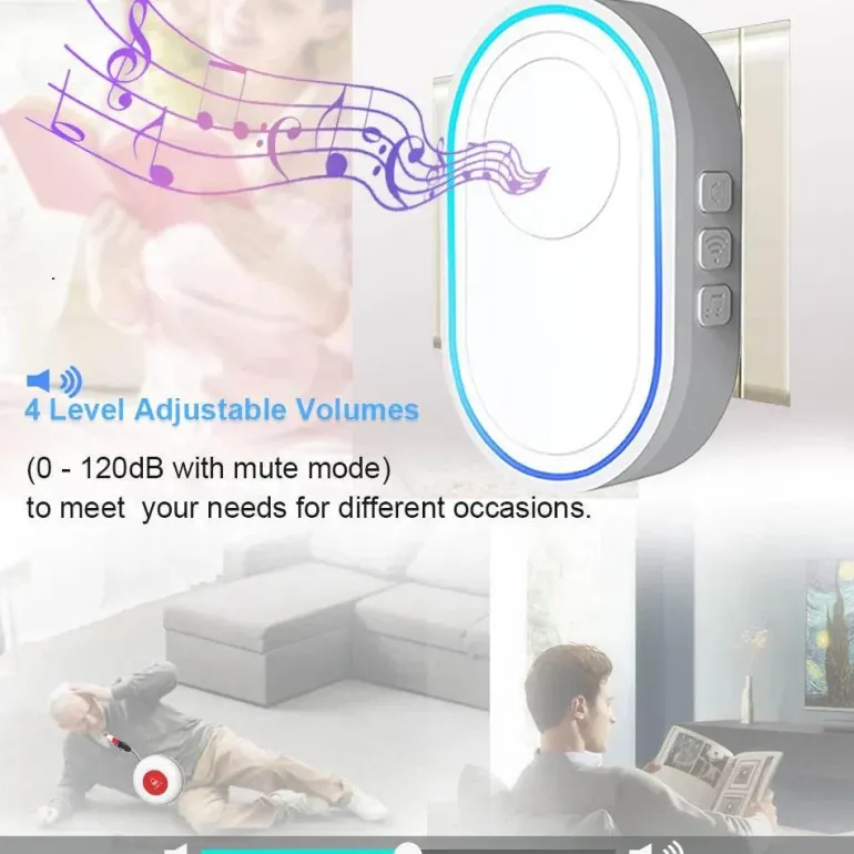 Sicherheitsarmband für Senioren - WiFi-SOS-Alarm