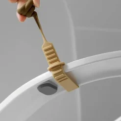 Silicone Toilet Lid Lifter - Fun Poop Shaped Tool