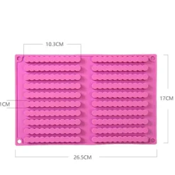 Silikon-Backform - Mehrzweck-Kuchen-Schokoladenstreifen