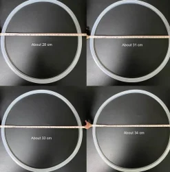 Silikon-Dichtungsring für Schnellkochtöpfe – langlebiger Hochtemperatur-Dichtungsersatz