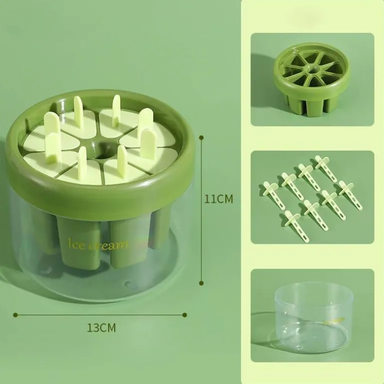 Silikon-Eiscremeform – DIY-Zubereiter für hausgemachte Leckereien