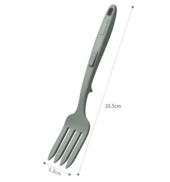 Silikon-Flexgabel – hitzebeständiges, antihaftbeschichtetes Küchenwerkzeug zum Backen und Rühren