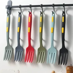 Silikon-Gabel-Set – Multifunktionale Küchenhelfer zum Kochen und Servieren