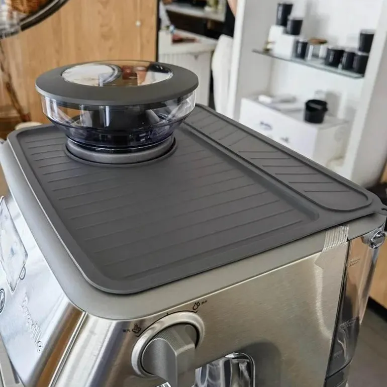 Silikon-Kaffeematte für Breville Espressomaschine – rutschfester, staubdichter Schutz
