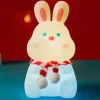 Silikon-Kaninchen-Nachtlicht - Süße Kinderlampe