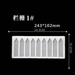 Silikon-Kuchenform – geometrische Formen für DIY-Schokoladen-Backdekor