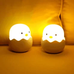 Silikon-LED-Touch-Nachtlicht – wiederaufladbare Eierlampe