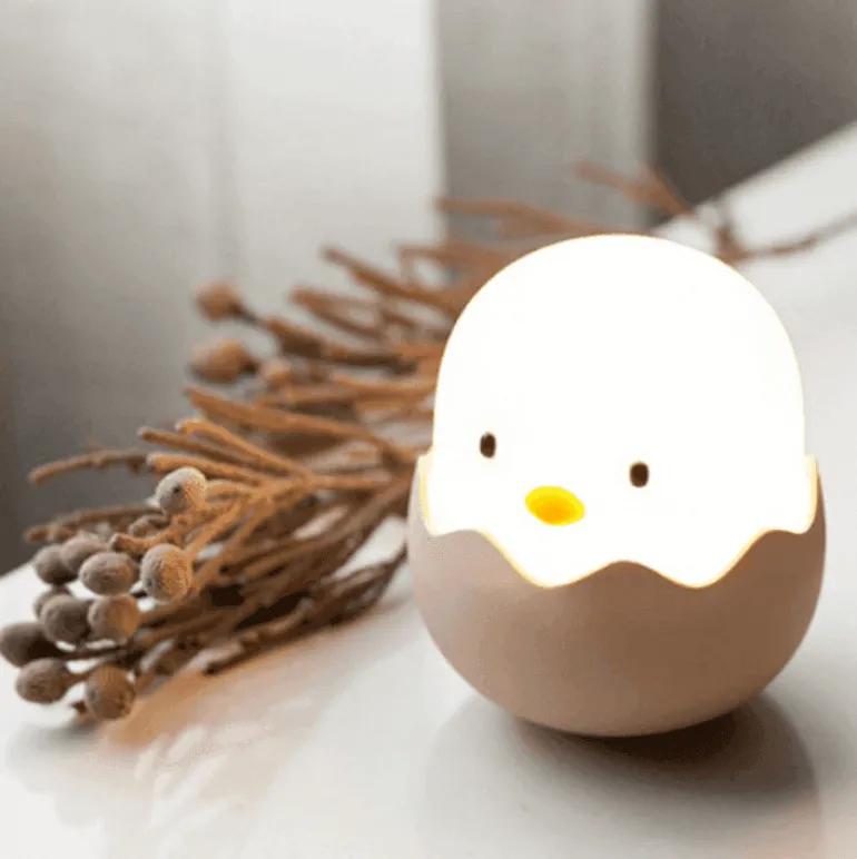 Silikon-LED-Touch-Nachtlicht – wiederaufladbare Eierlampe