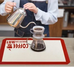 Silikonmatte für Kaffeemaschinen – Schutz für Arbeitsplattengeräte