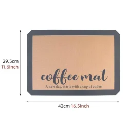 Silikonmatte für Kaffeemaschinen – Schutz für Arbeitsplattengeräte