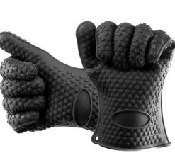 Silikon-Ofenhandschuhe – hitzebeständiger Grill-Backgriff