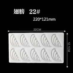 Silikon-Schokoladenform für kreative Kuchendekorationen – verschiedene lustige Formen