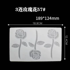 Silikon-Schokoladenform für kreative Kuchendekorationen – verschiedene lustige Formen