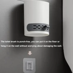 Silikon-Toilettenbürste mit Seifenspender – Sanftes Reinigungswerkzeug