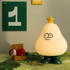 Silikon-Weihnachtsbaum-Nachtlampe – süße Weihnachtsdekoration, leuchtende Dekoration