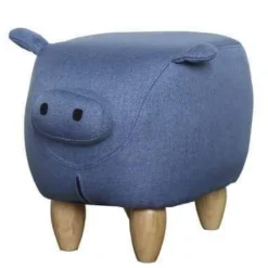 Skandinavischer Fußhocker – Schlichter kleiner Fußhocker