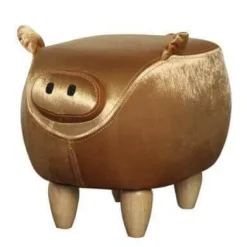 Skandinavischer Fußhocker – Schlichter kleiner Fußhocker