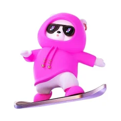 Skateboard-Bär-Dekor – süßes Geschenk für Skateboard-Liebhaber