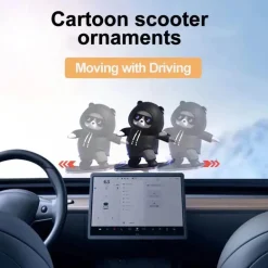 Skateboard-Bär-Dekor – süßes Geschenk für Skateboard-Liebhaber