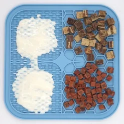 Slow Feeder Bowl zur Linderung von Angstzuständen bei Haustieren – Saugnapf zur Stressreduzierung