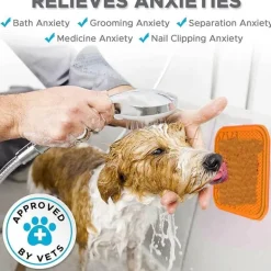 Slow Feeder Bowl zur Linderung von Angstzuständen bei Haustieren – Saugnapf zur Stressreduzierung