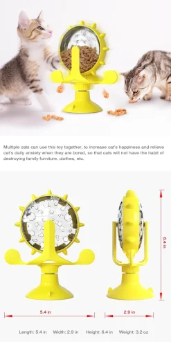 Slow Feeder Haustierspielzeug – Interaktive Fütterungslösung für Hunde und Katzen