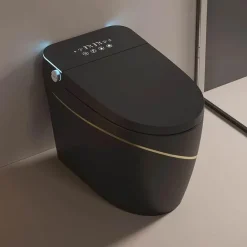 Smart Black Pearl Toilette – Elegante futuristische Badezimmerarmatur
