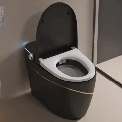 Smart Black Pearl Toilette – Elegante futuristische Badezimmerarmatur