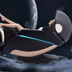 Smart Cloud Rocking Chair - Cozy Cushion Design for Comfort