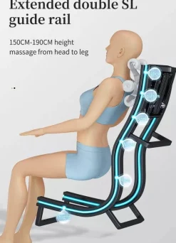 Smart Cloud Rocking Chair - Cozy Cushion Design for Comfort