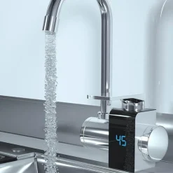 Smart Display Küchenarmatur - Intelligenter Heizhahn