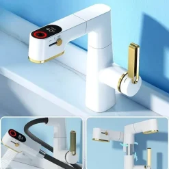 Smart Faucet - LED-Temperaturanzeige
