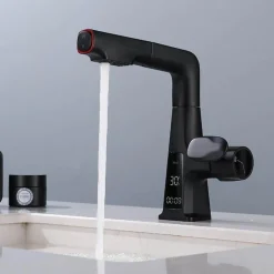 Smart Faucet - Rotatable Temperature Water Tap Display