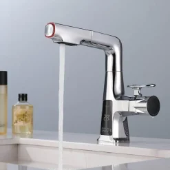 Smart Faucet - Rotatable Temperature Water Tap Display