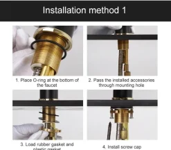 Smart Faucet - Temperature Display Kitchen Tap