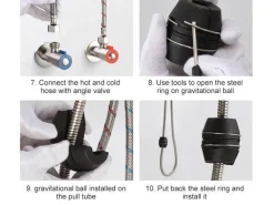 Smart Faucet - Temperature Display Kitchen Tap