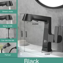 Smart Faucet - Temperature Display Kitchen Tap