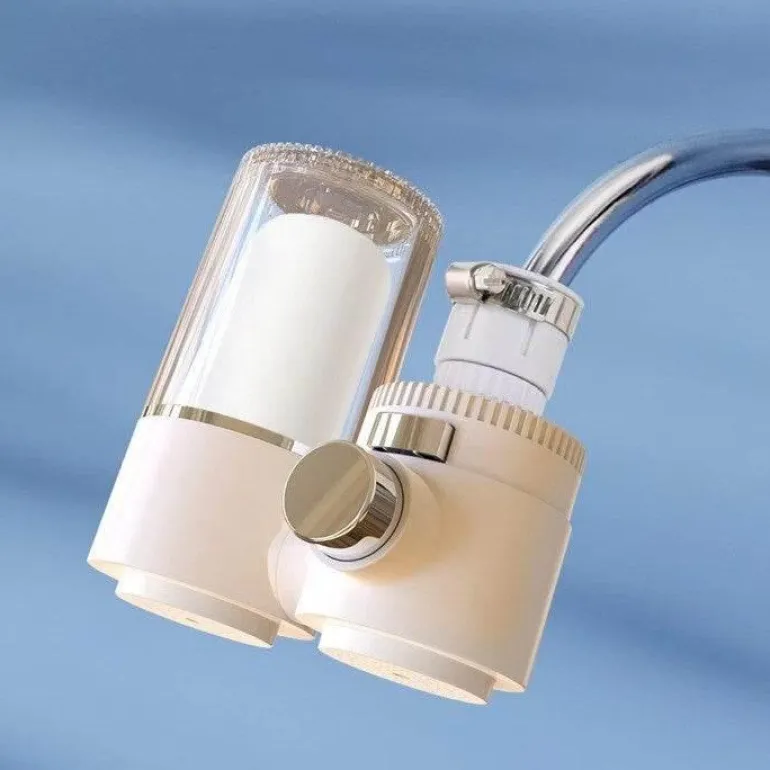 Smart Home Wasserfilterreiniger - Universal-Wasserhahnaufsatz