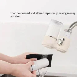 Smart Home Wasserfilterreiniger - Universal-Wasserhahnaufsatz