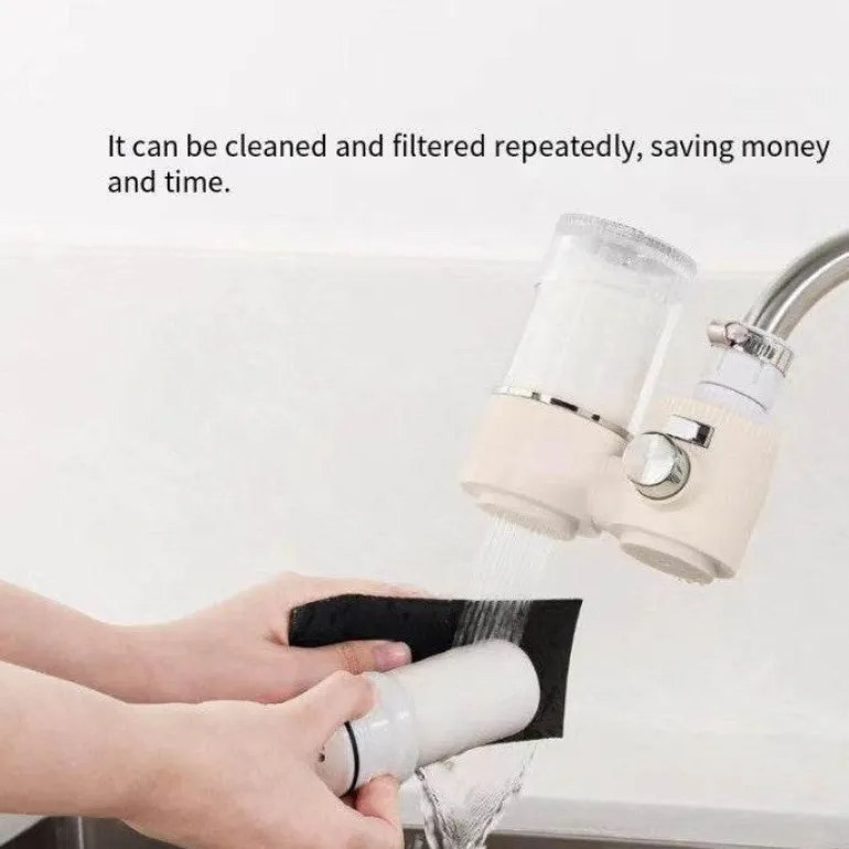 Smart Home Wasserfilterreiniger - Universal-Wasserhahnaufsatz