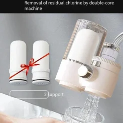 Smart Home Wasserfilterreiniger - Universal-Wasserhahnaufsatz