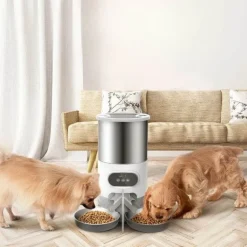 Smart Pet Feeder - Automatischer 2-Wege-Mahlzeitenverteiler