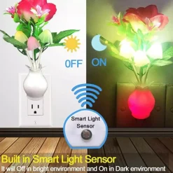 Smart Sensor Mini-Blumenvase-Nachtlampe