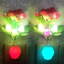 Smart Sensor Mini-Blumenvase-Nachtlampe