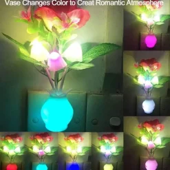 Smart Sensor Mini-Blumenvase-Nachtlampe