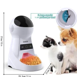 Smart WiFi Pet Feeder - Automatischer Futterspender für Katzen und Hunde
